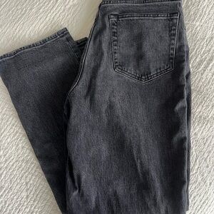 Abercrombie & Fitch Dark Gray High Rise Jeans